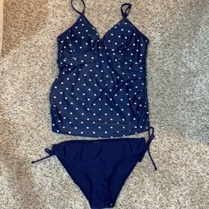 Maternity tankini bathing suit